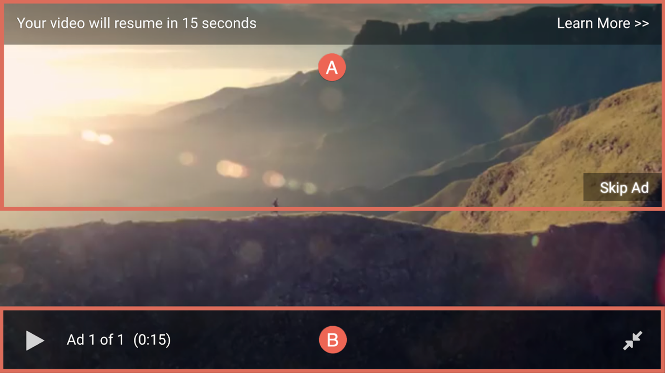 Komponenten der Anzeigen-UI