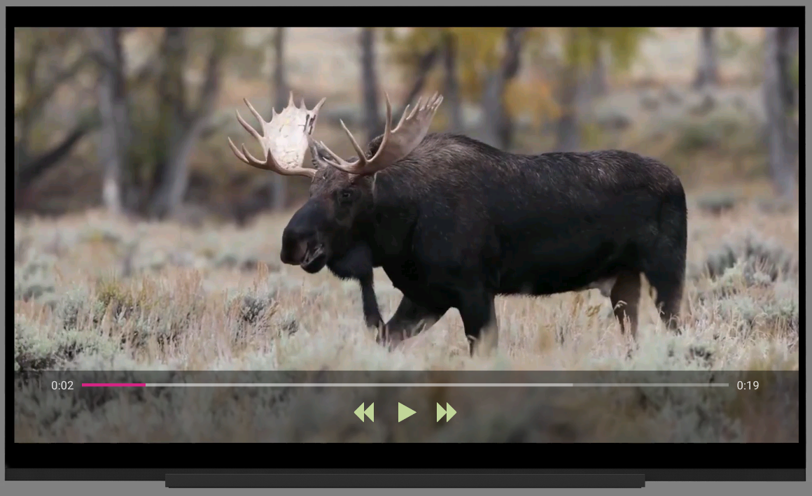 Einfache Android-Beispiel-App mit Steuerleiste