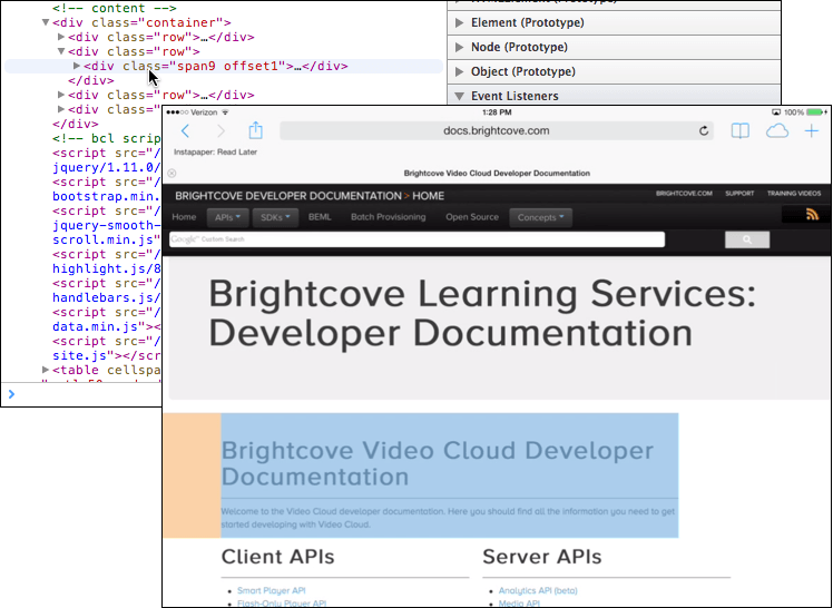 Elemente überprüfen