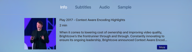 Element in der Info-Tab-Leiste